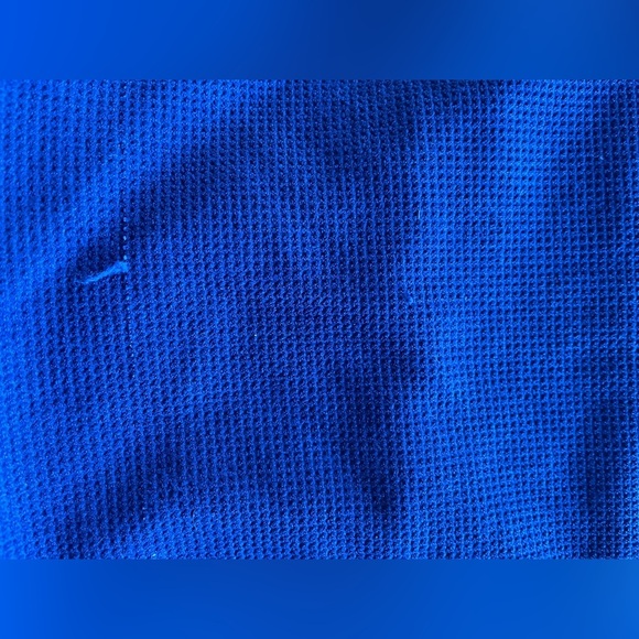 Trina Turk Navy Blue Rainbow Swirl One Piece Swimsuit High Waisted 80s Style; 14 - Picture 5 of 9